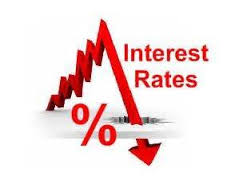 Falling interest rates